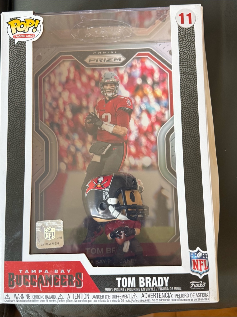 Funko Tom Brady Buccaneers Vinyl Figure - Red, Black